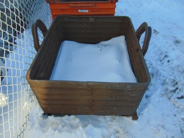 lot 186 image: (2) Metal Storage Containers