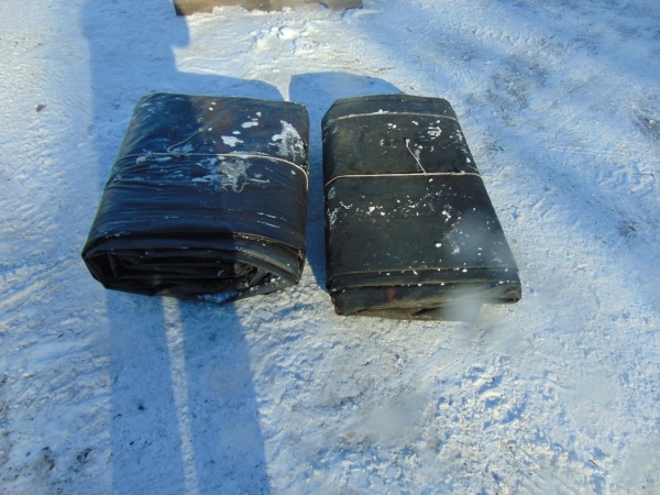 lot 204 image: (2) Large Heavy Duty Tarps
