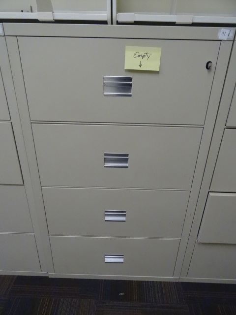 lot 91 image: Lateral file