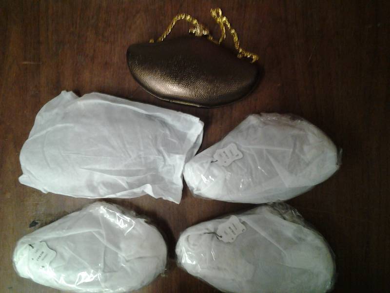 5 Bronze & Gold Clutches