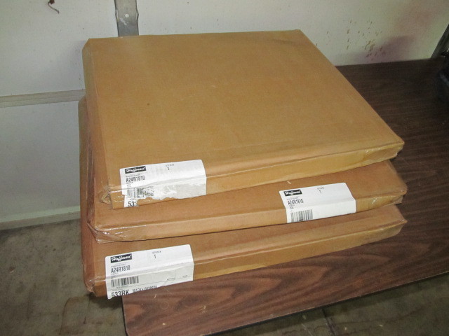 3 Brand New Hoffman Pentair Steel Enclosures