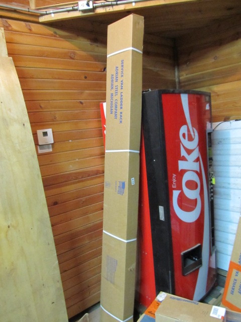 Brand New Adrian Steel 63-4 Service Van Ladder Rack