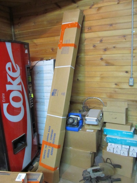 Brand New Adrian Steel 63-4 Service Van Ladder Rack