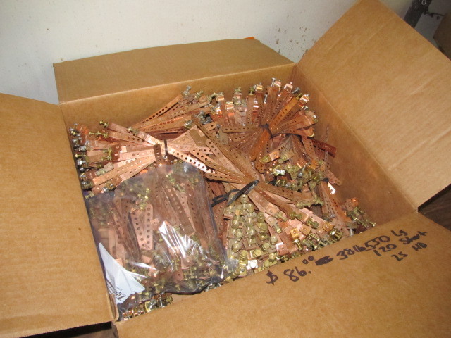 38lbs of Copper Ground Straps