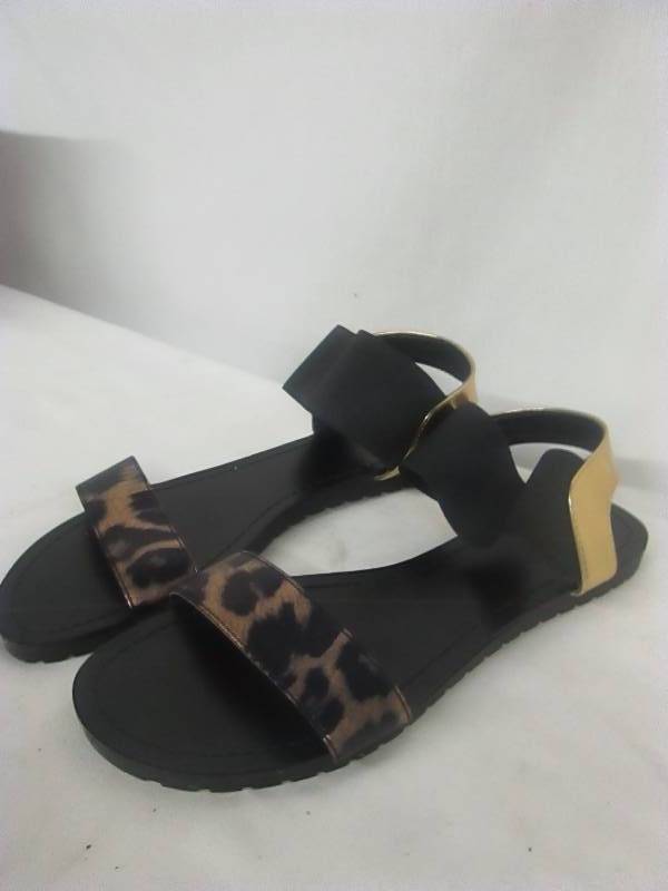 lot 137 image: GC Shoes Womens Miss Sunshine Leopard Sandal