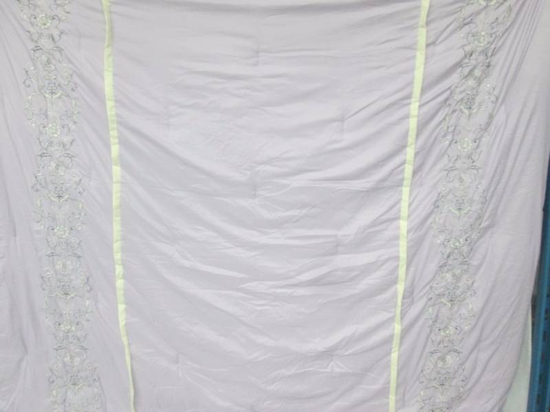 lot 176 image: McLeland Design Fairhaven 7-pc. Embellished Comforter Set - Queen