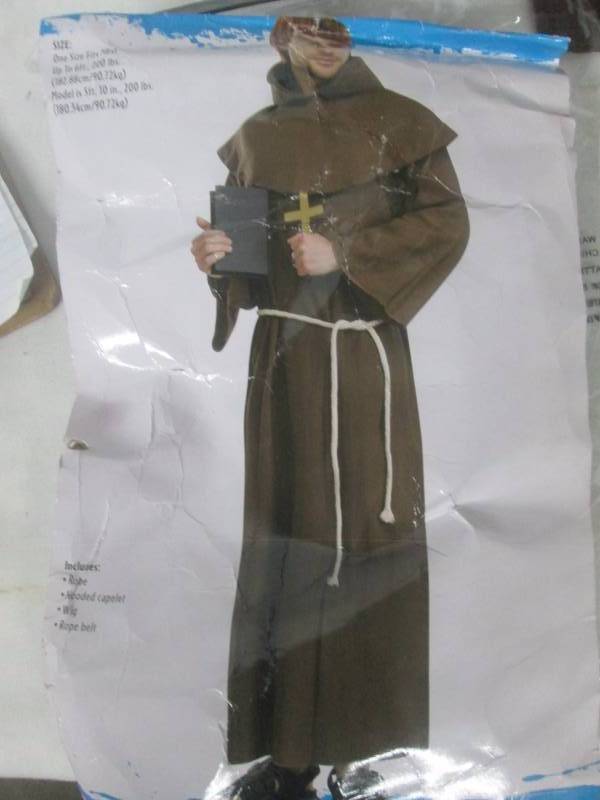 lot 181 image: Medieval Monk Costume