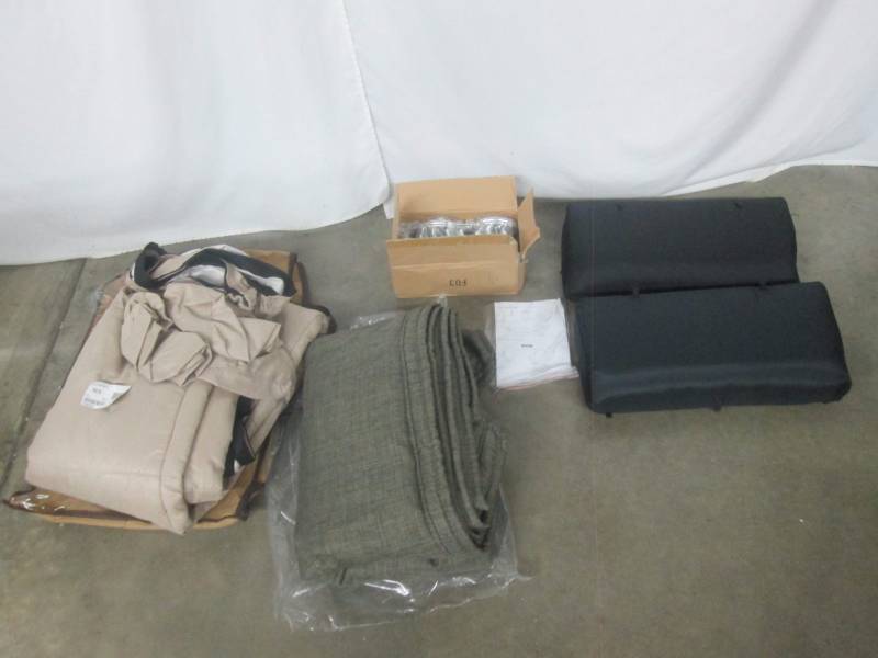 lot 67 image: San Juan Sofa Cover, Legs & Pillows