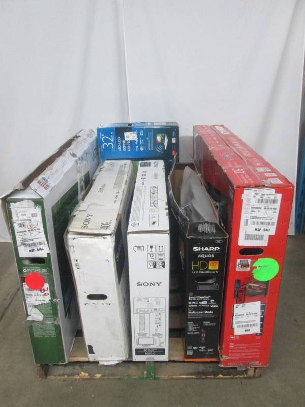lot 62 image: 6 - Broken TVs