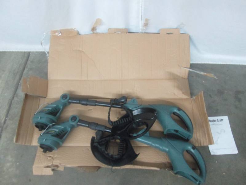 lot 45 image: 2 - Master Craft 9 18V Cordless Grass Trimmers