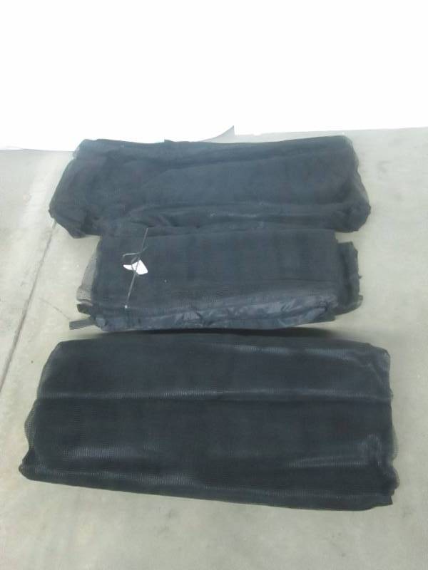 lot 124 image: 3 Mesh Trampoline Enclosures