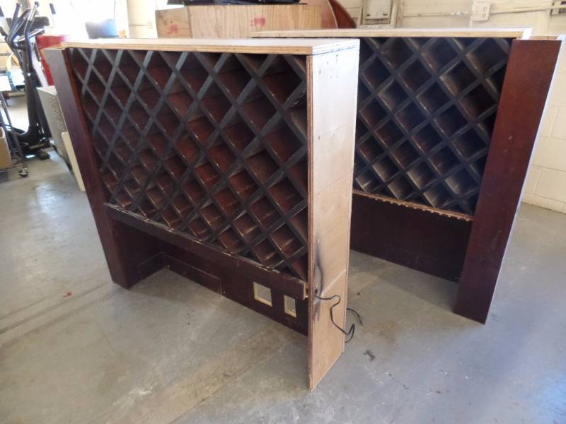Commercial WIne Rack Cabinets