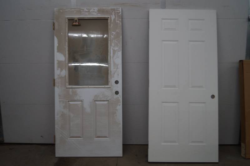 lot 1 image: Exterior Door Slabs