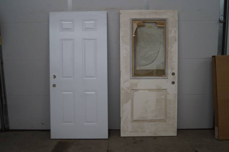 lot 2 image: Exterior Door Slabs