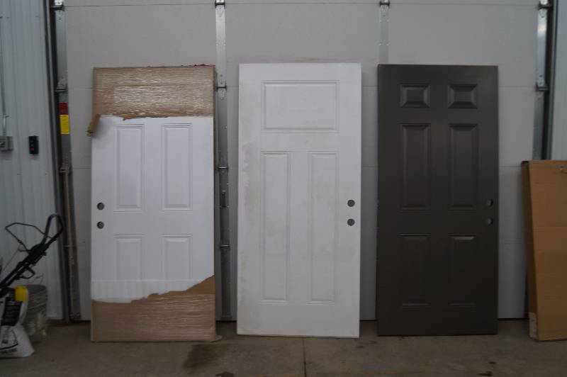 lot 3 image: Exterior Door Slabs