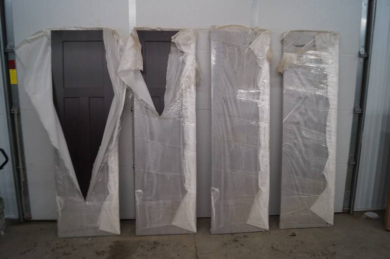 lot 8 image: Interior Door Slabs
