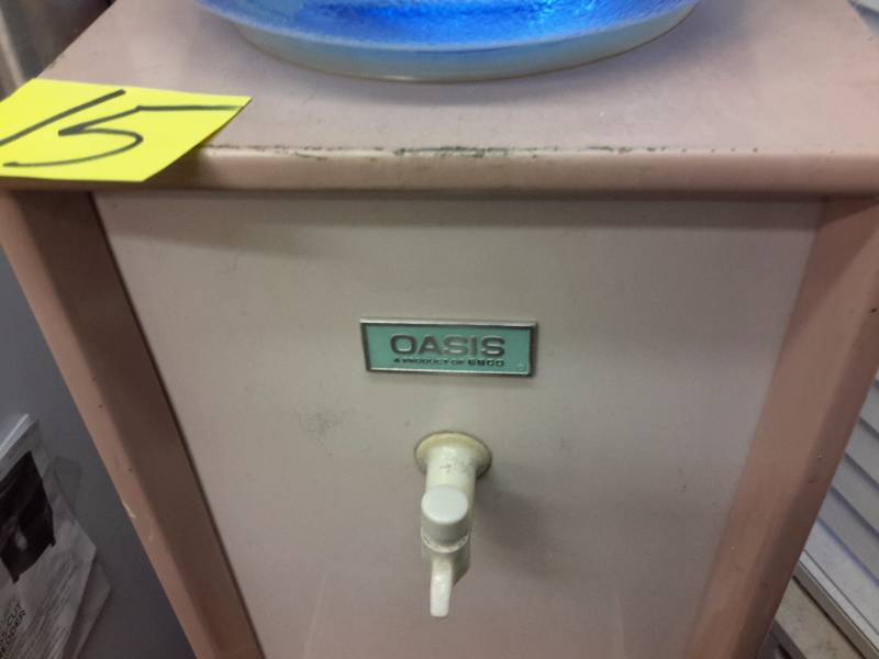 lot 15 image: OASIS Water Cooler..Cold only.. Tank NOT included