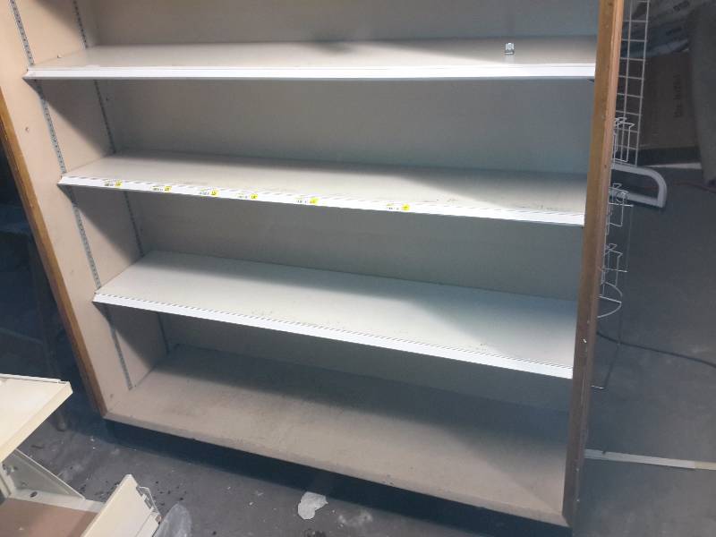 lot 66 image: Wood Book Shelf..Solid wood.