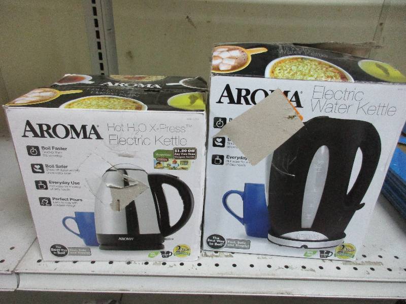 2 - aroma brand water kettles