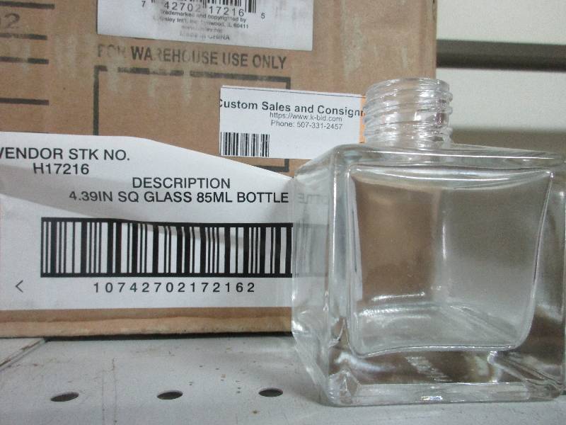 96 - 85ML glass bottles