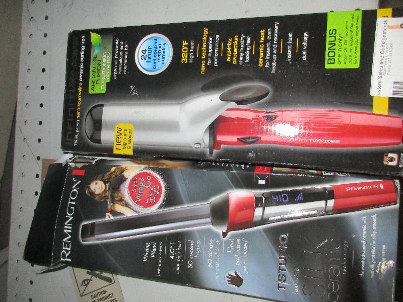 Remington and infinity curling irons