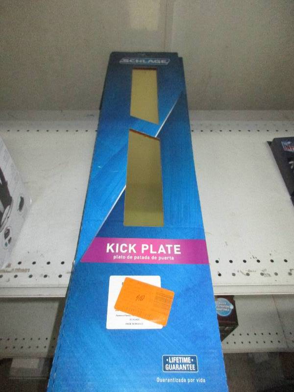 6 Schillage kick plates - bronze color