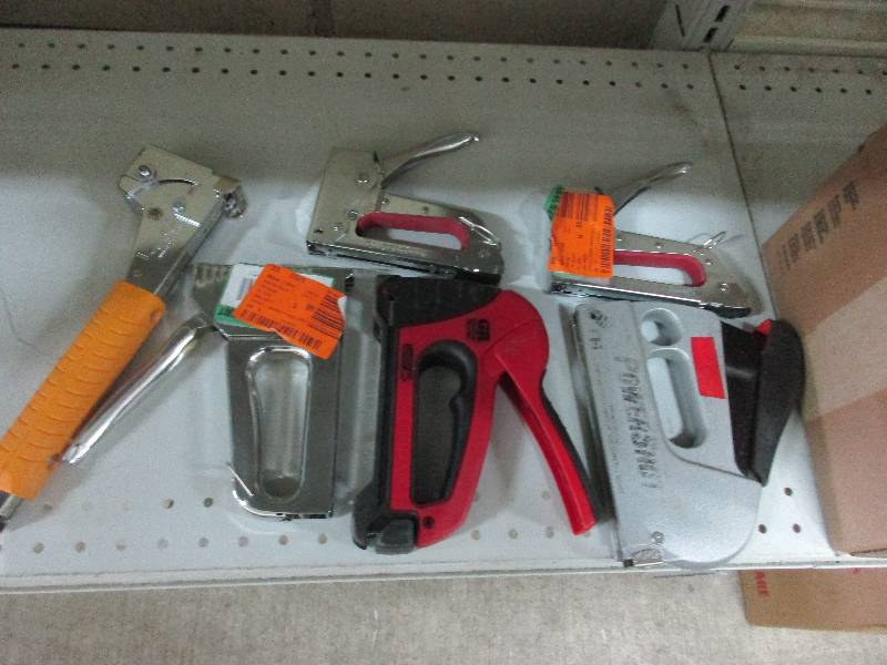 5 staple guns