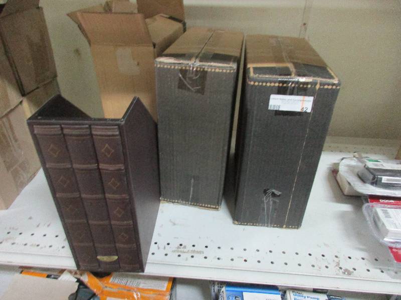 3 decorative magazine holders