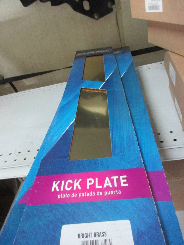 6 Schillage bronze kick plates