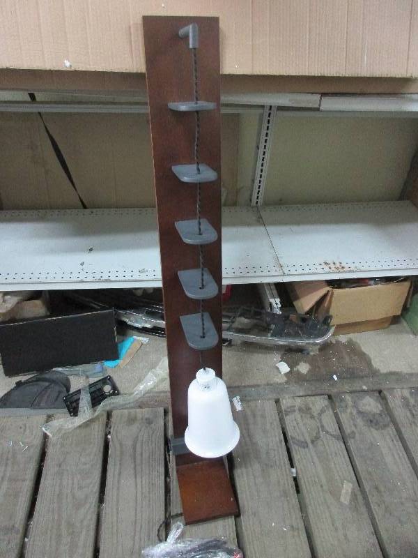 2 tall wall mounted lamps