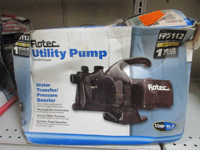 1 - Flotec utility pump FP5112