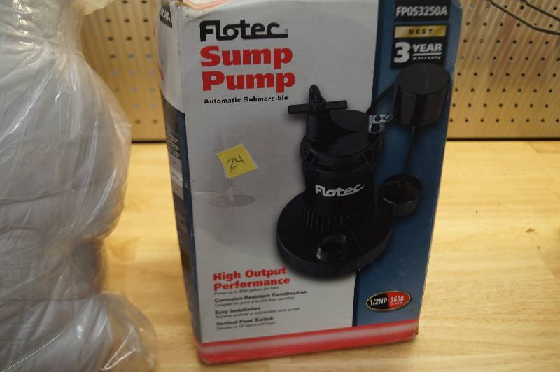 lot 24 image: Sump Pump