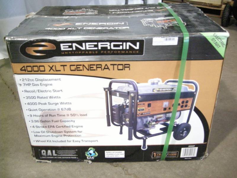 lot 57 image: Energin 4000XLT Generator