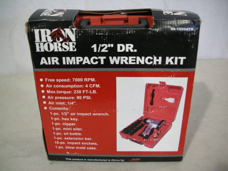 lot 9 image: Iron Horse 12 Air Impact Kit