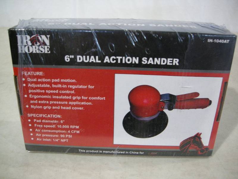 lot 13 image: Iron Horse 6 Dual Action Sander