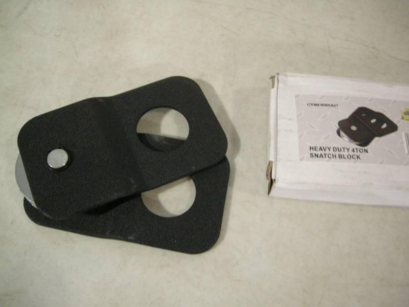 lot 31 image: Power Winch Heavy Duty 4 Ton Snatch Block