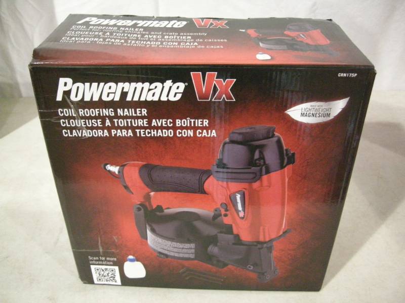 lot 39 image: Powermate VX Coil Roofing Nailer