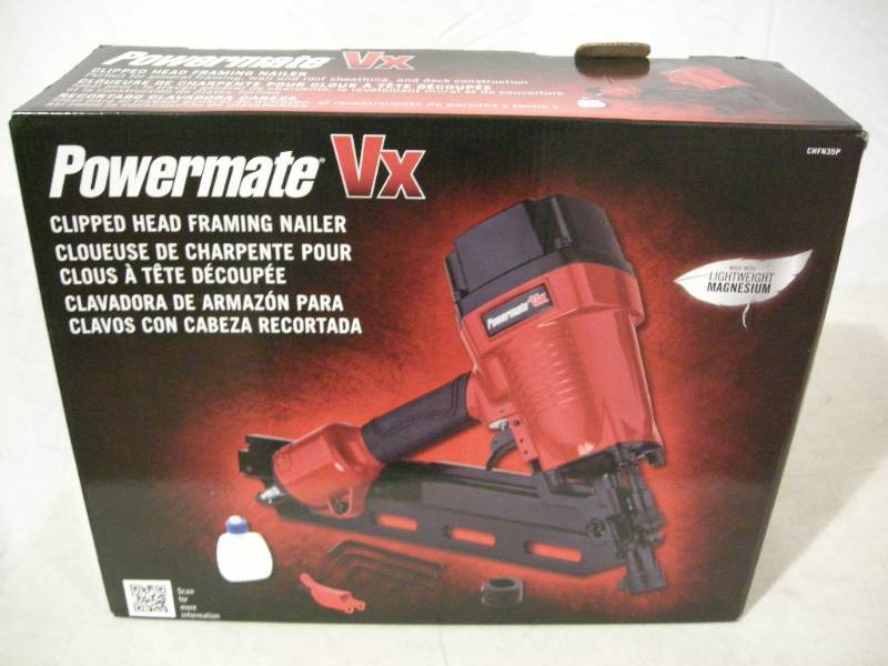 lot 40 image: Powermate VX Clipped Head Framing Nailer