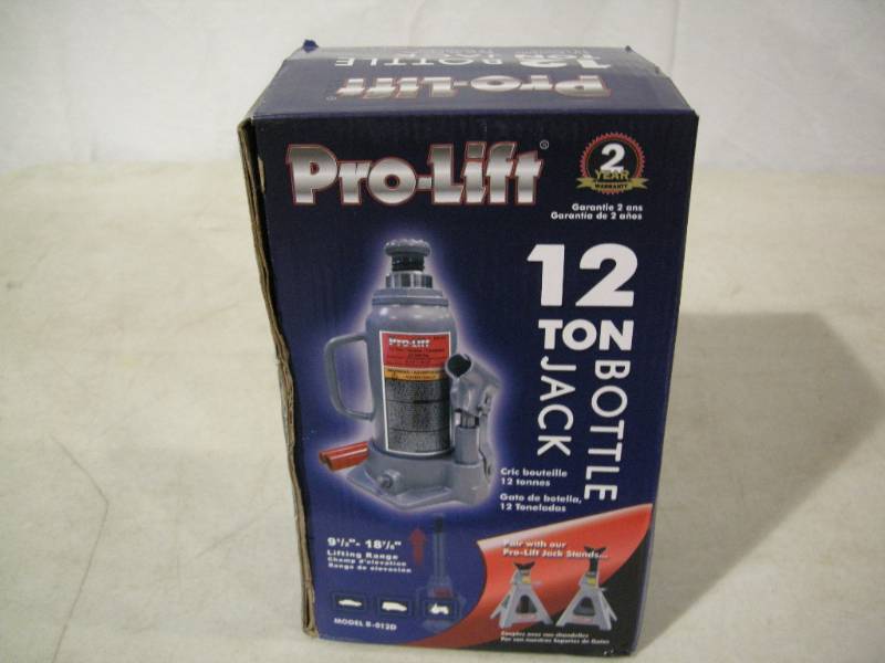 lot 44 image: Pro-Lift 12 Ton Bottle Jack