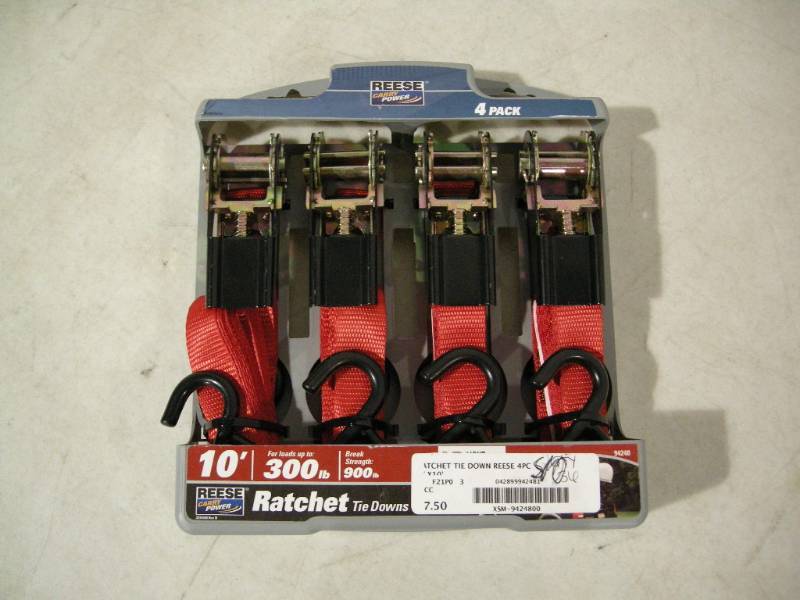 lot 48 image: Reese Ratchet Tie Down Set