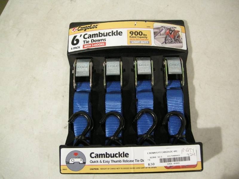 lot 49 image: Cargoloc Cambuckle Tie Down Set