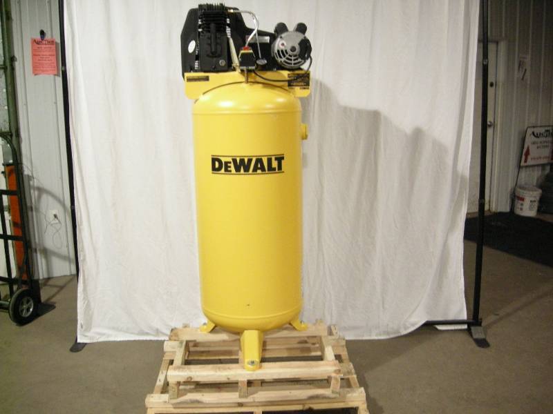 lot 59 image: DeWalt Upright Air Compressor