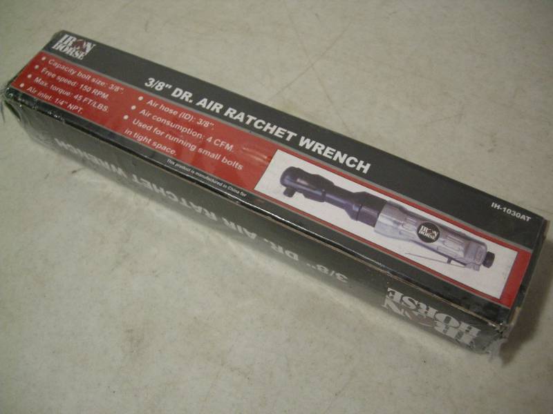 lot 62 image: Iron Horse 38 Air Ratchet Wrench