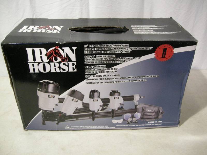 lot 75 image: Iron Horse 4 Pc Air Tool Set