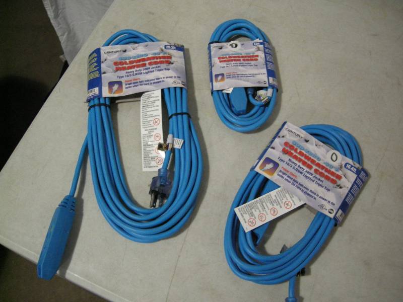 lot 90 image: Century 3-Coldweather Heater Cords