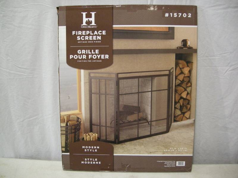 lot 108 image: Open Hearth Fireplace Screen