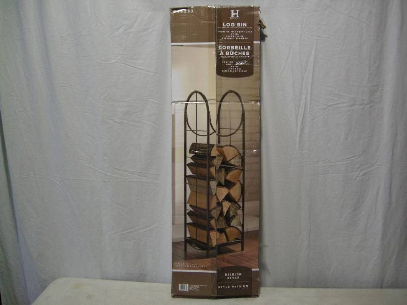 lot 109 image: Open Hearth Log Bin