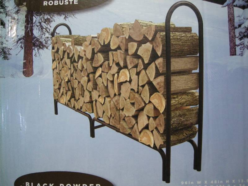 lot 111 image: Open Hearth Heavy Duty Log Rack