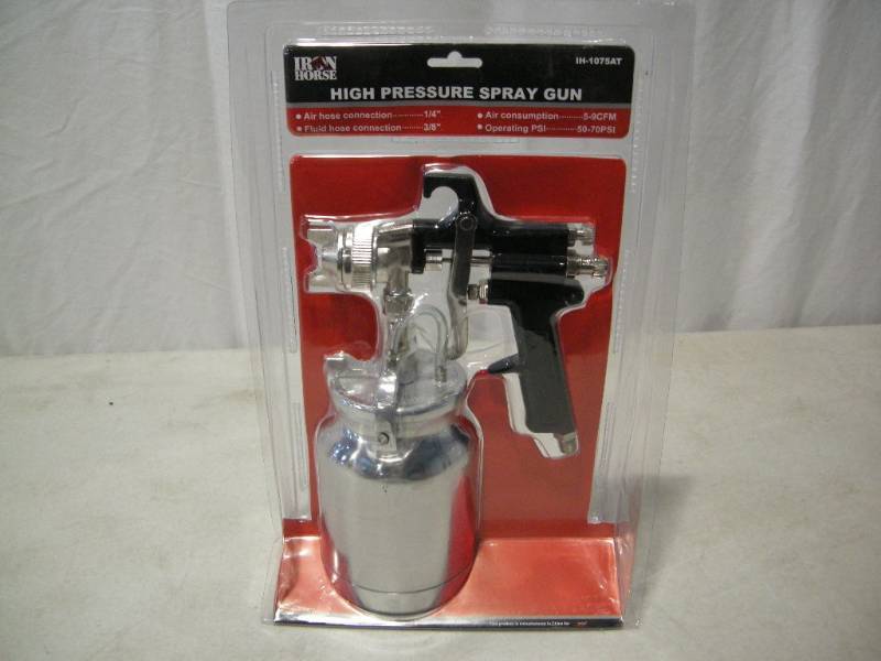 lot 128 image: Iron Horse High Pressure Spray Gun