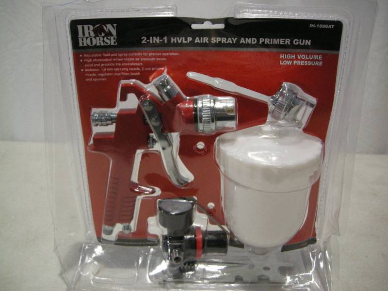 lot 129 image: Iron Horse HVLP and Primer Gun